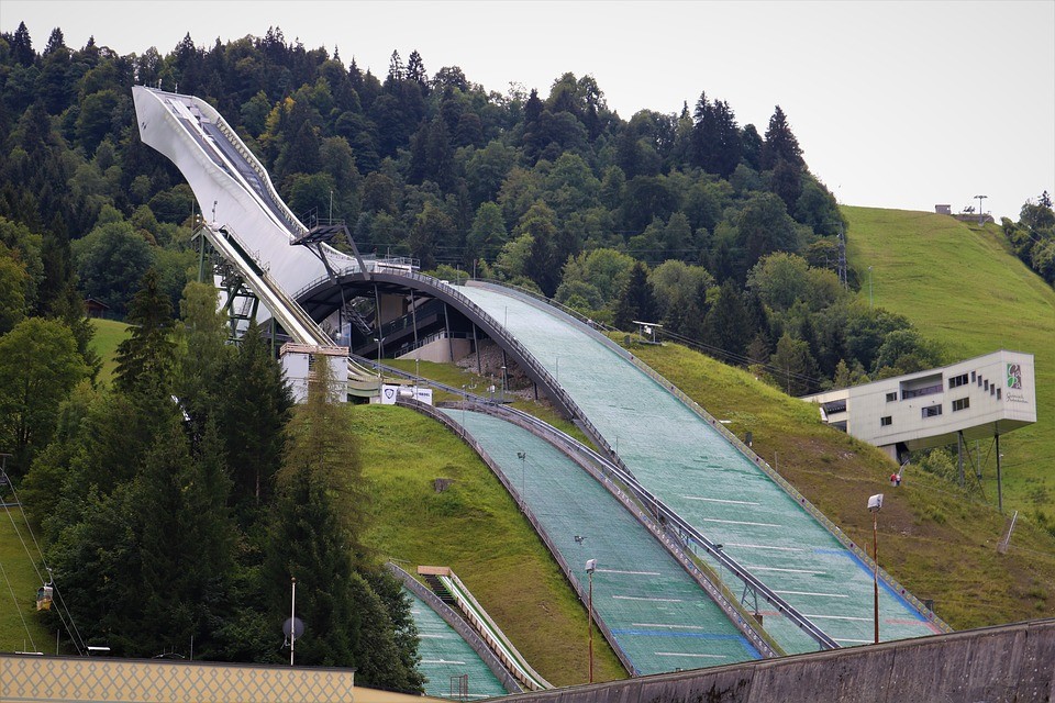 Skisprungschanze Garmisch Partenkirchen | Zugspitz – Deutschland