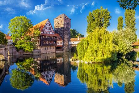 Nürnberg bietet viele romantische Flecken