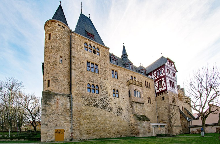 Schloss Alzey wurde erst zu Beginn des 20. Jahrhunderts neu aufgebaut