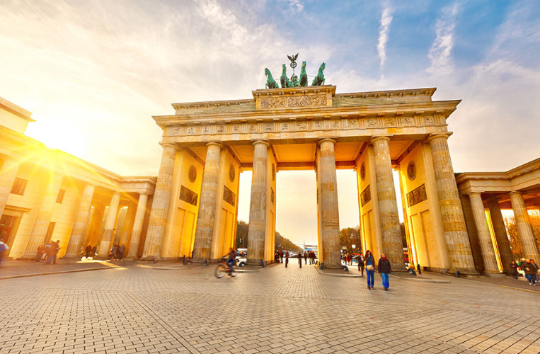 Weltbekanntes Symbol für Berlin ist das Brandenburger Tor