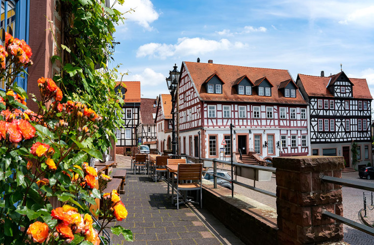 Die mittelalterliche Stadt Gelnhausen bietet topmoderne Stadtführungen