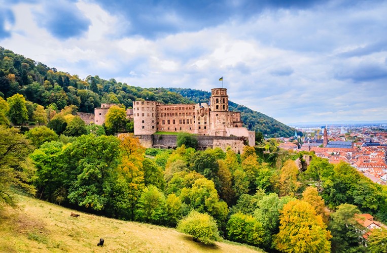 Weltweit ein Sehnsuchtsort für Romantiker ist das Heidelberger Schloss