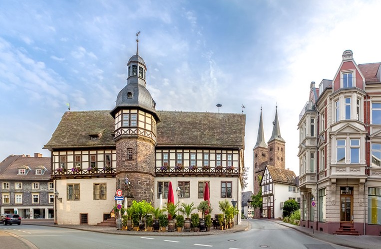 Das historische Rathaus von Höxter