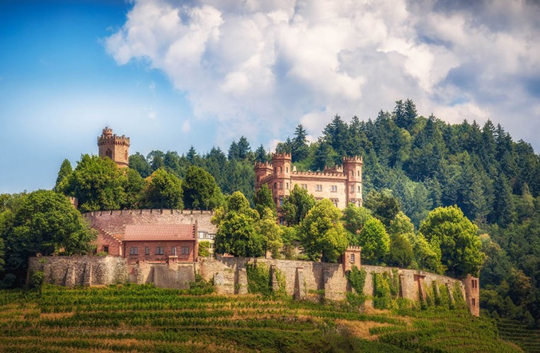 Von hier hat die Ferienregion Ortenau ihren Namen - Schloss Ortenberg