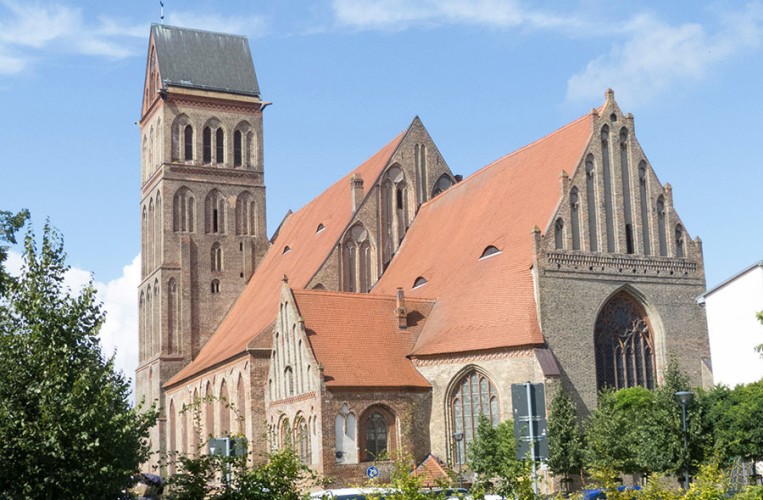 Die Marienkirche in Anklam - ein Meisterwerk der Backsteingotik