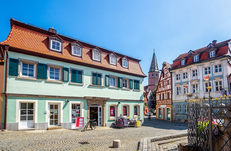 Die historische Altstadt von Bad Windsheim