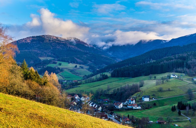 Elzach liegt in einer wunderbaren Schwarzwald-Landschaft