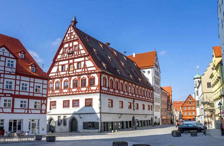Die historische Altstadt von Nördlingen