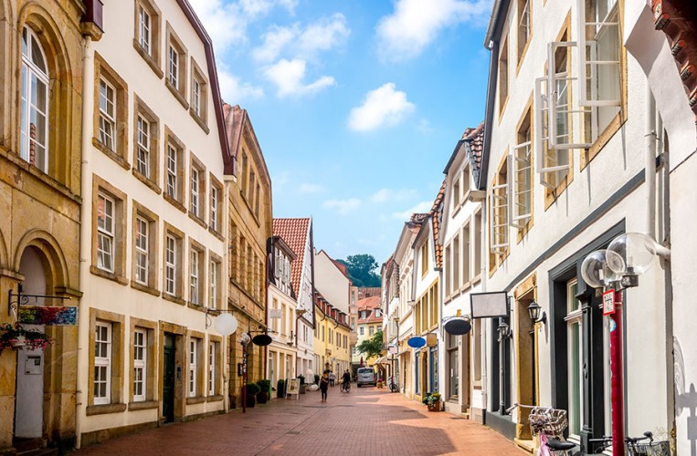 Osnabrück bietet viele Shoppingmöglichkeiten und kulturelle Möglichkeiten