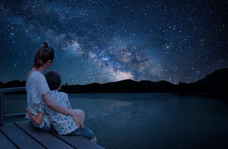Highlight für Familien ist der fantastische Nachthimmel im Sternenpark Havelland
