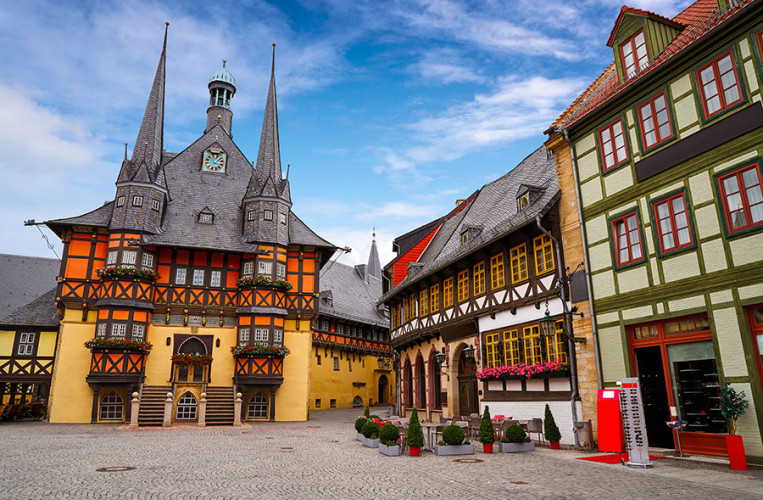 Viele historische Gebäude sind in Wernigerode erhalten geblieben