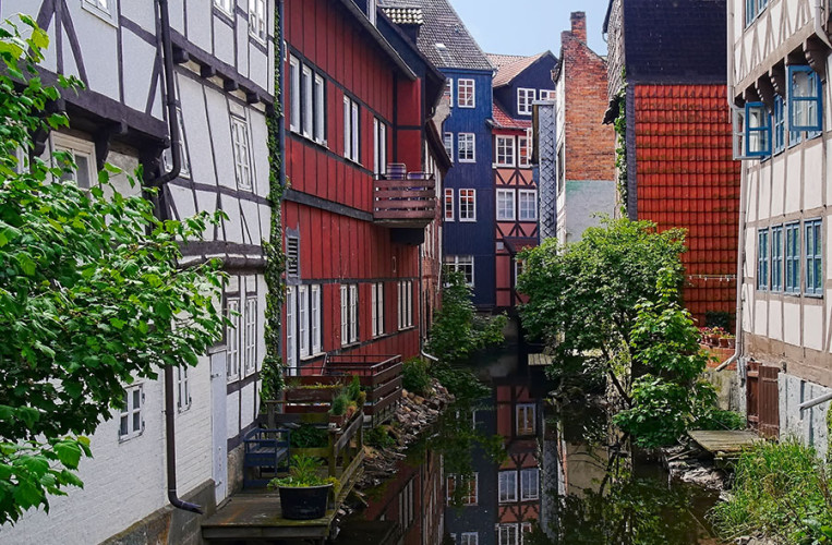 Wegen des Grachtensystems aus dem späten Mittelalter wird Wolfenbüttel auch Klein-Venedig genannt