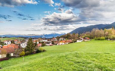Wunderschön gelegen ist Bad Kohlgrub
