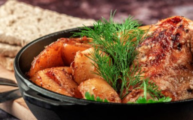 Bratkartoffeln mit Fleisch - traditionell und vielgeliebt