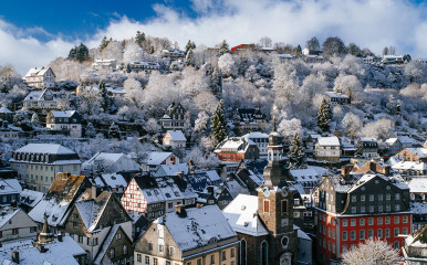 Winternachmittag in Monschau