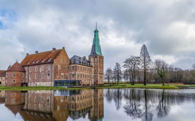 Beeindruckend ist das Wasserschloss in Raesfeld