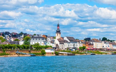 Blick auf Rüdesheim am Rhein